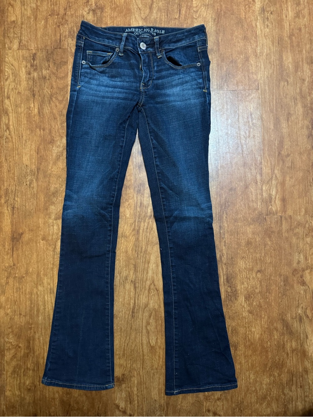 American Eagle Outfitters Dark Blue Flare Jeans